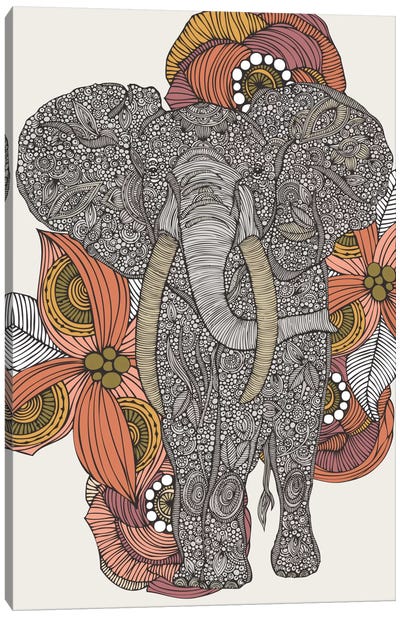 Paul Canvas Art Print - Elephant Art