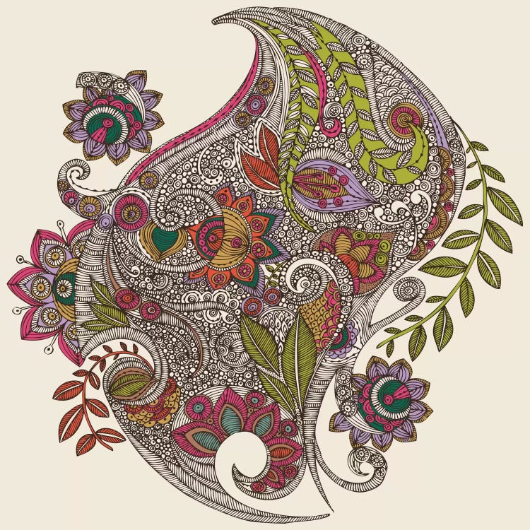 Random Flowers by Valentina Harper wall art