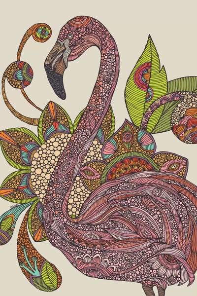 Royal Flamingo by Valentina Harper framed wall art