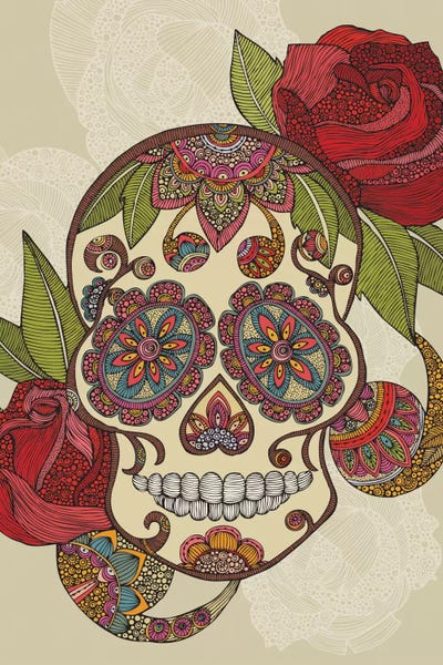 Mexican Culture: Sugar Skull by Valentina Harper