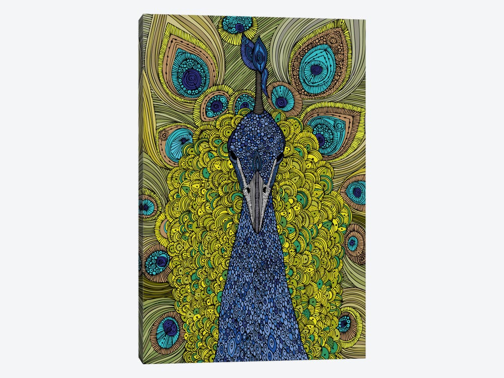 The Peacock by Valentina Harper 1-piece Canvas Artwork