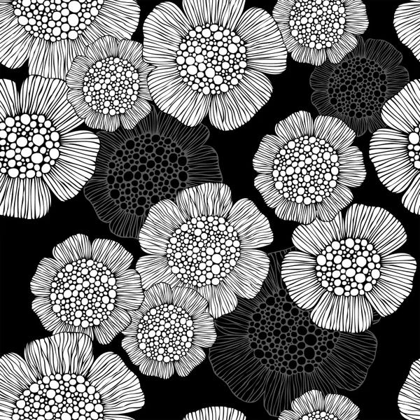 Black & White Florals: Tilly by Valentina Harper