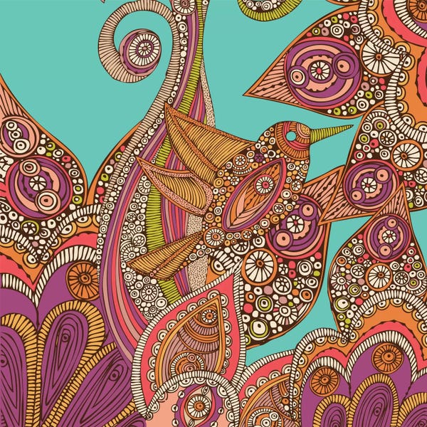 Indian Décor: A Bird In Paradise III by Valentina Harper