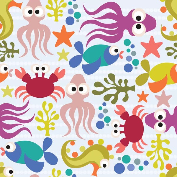 Kids Nautical Art: Under The Sea by Valentina Harper