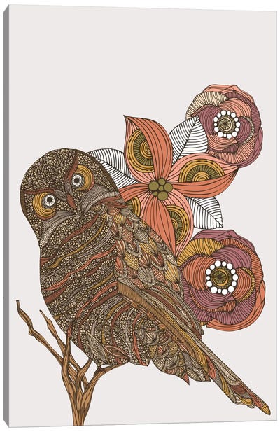 Victor Canvas Art Print - Owl Art