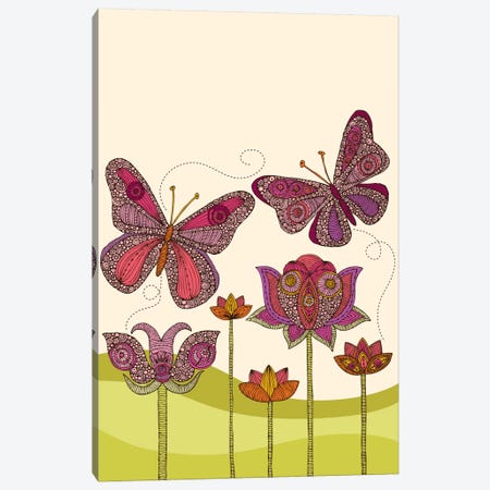 Butterflies Canvas Print #VAL41} by Valentina Harper Canvas Art
