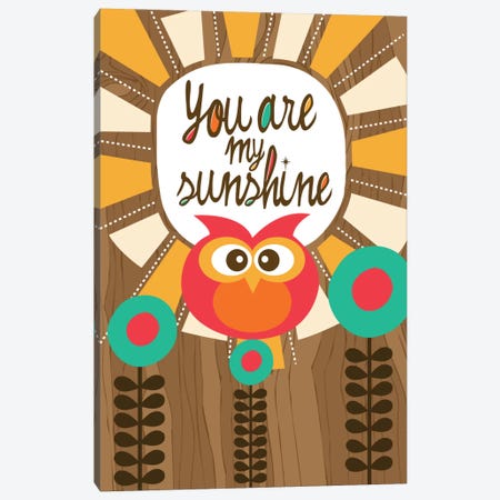 You Are My Sunshine III Canvas Print #VAL430} by Valentina Harper Canvas Artwork