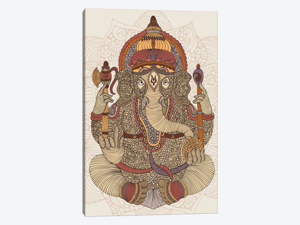 Ganesha by Valentina Harper 1-piece Canvas Art