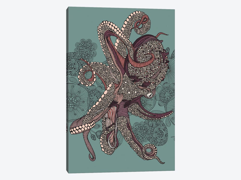 Octopus by Valentina Harper 1-piece Canvas Artwork