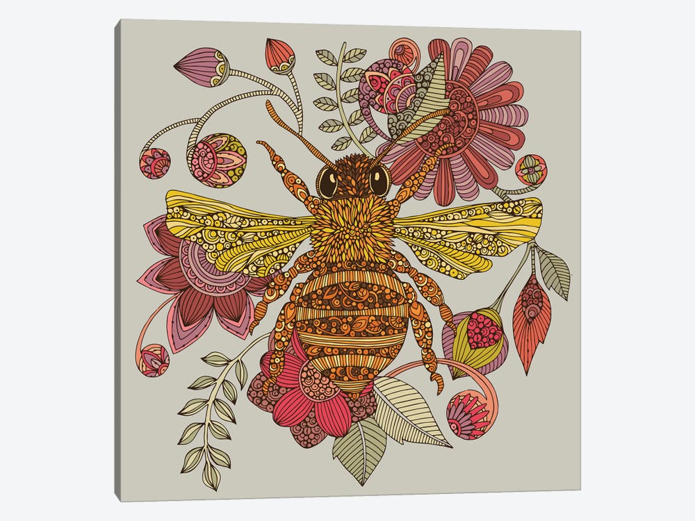 The Bee by Valentina Harper 1-piece Canvas Artwork