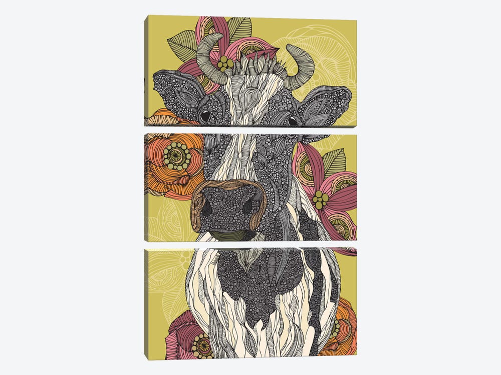 The Cow by Valentina Harper 3-piece Art Print