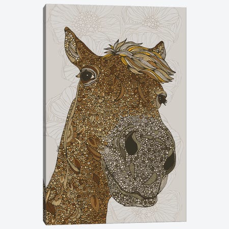The Horse Canvas Print #VAL459} by Valentina Harper Canvas Art