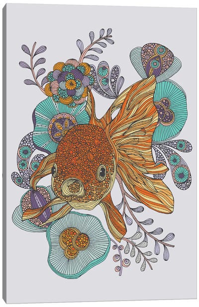 Little Fish Canvas Art Print - Valentina Harper