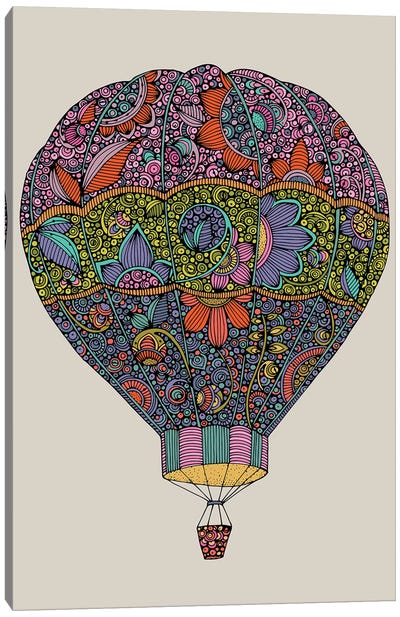 Air Ballon Canvas Art Print - Hot Air Balloon Art