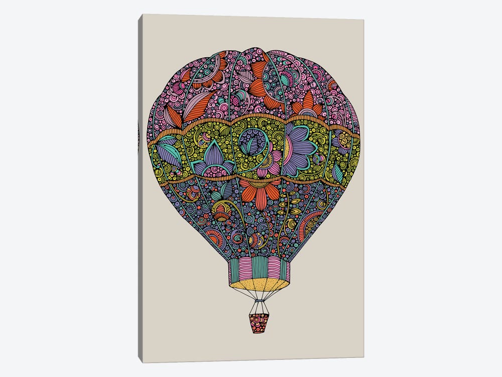 Air Ballon by Valentina Harper 1-piece Canvas Wall Art