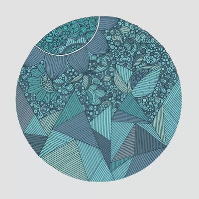 Blue Mountain by Valentina Harper canvas print