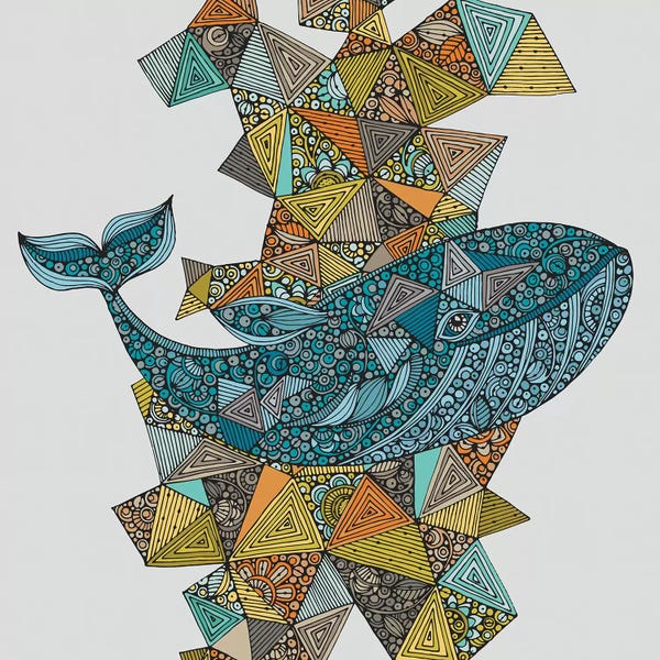 Valentina Harper: Blue Whale by Valentina Harper