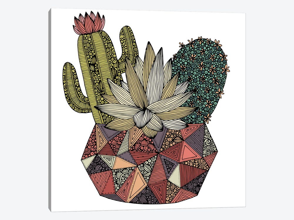 Cactus by Valentina Harper 1-piece Canvas Wall Art