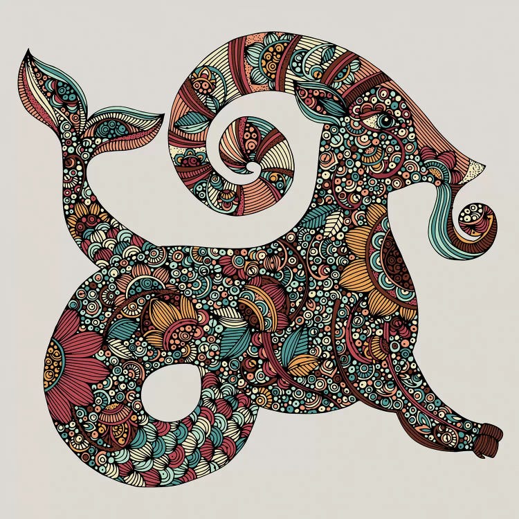 Capricorn by Valentina Harper wall art