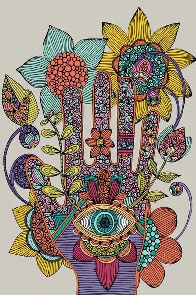 Hamsa by Valentina Harper canvas print