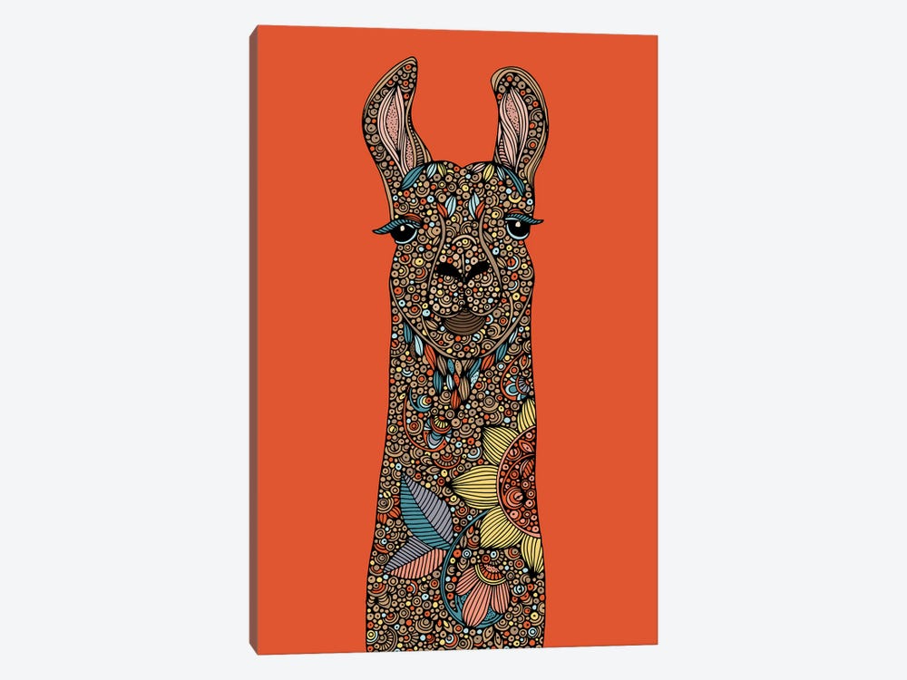Llama II by Valentina Harper 1-piece Canvas Art Print