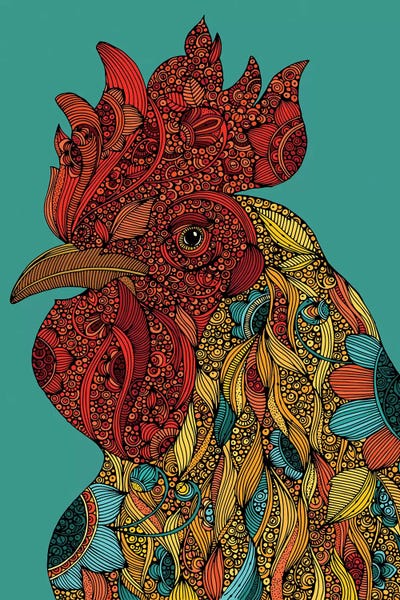 Chickens & Roosters: Rooster by Valentina Harper