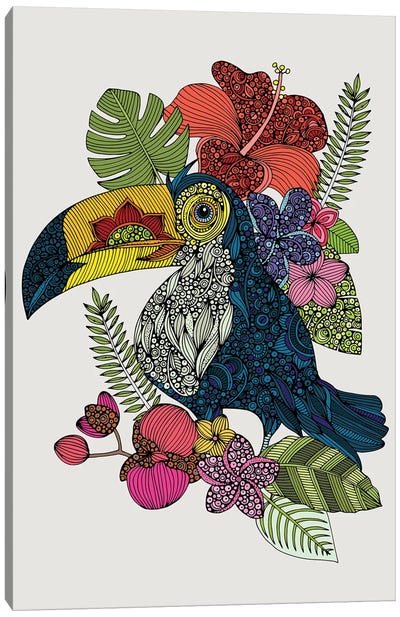 Tucan Canvas Art Print - Toucan Art