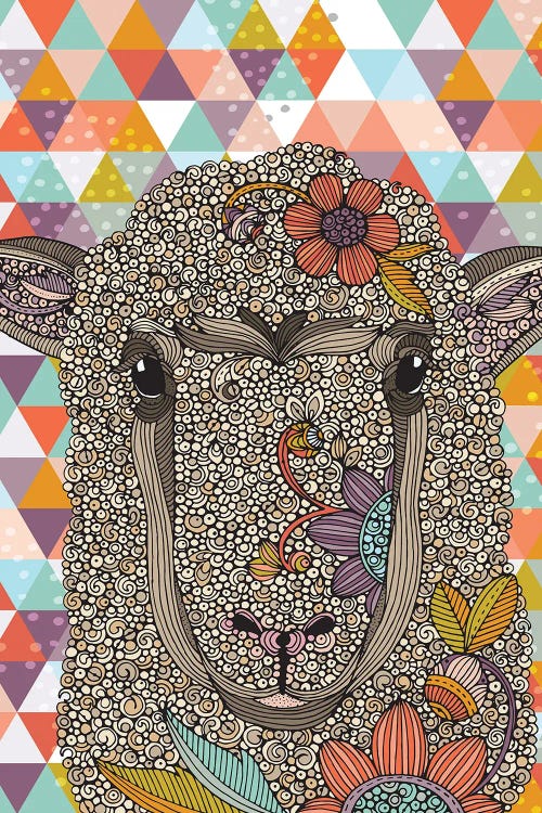 Cute Sheep by Valentina Harper wall art