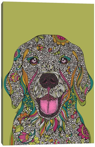 Teddy The Dog Canvas Art Print - Valentina Harper