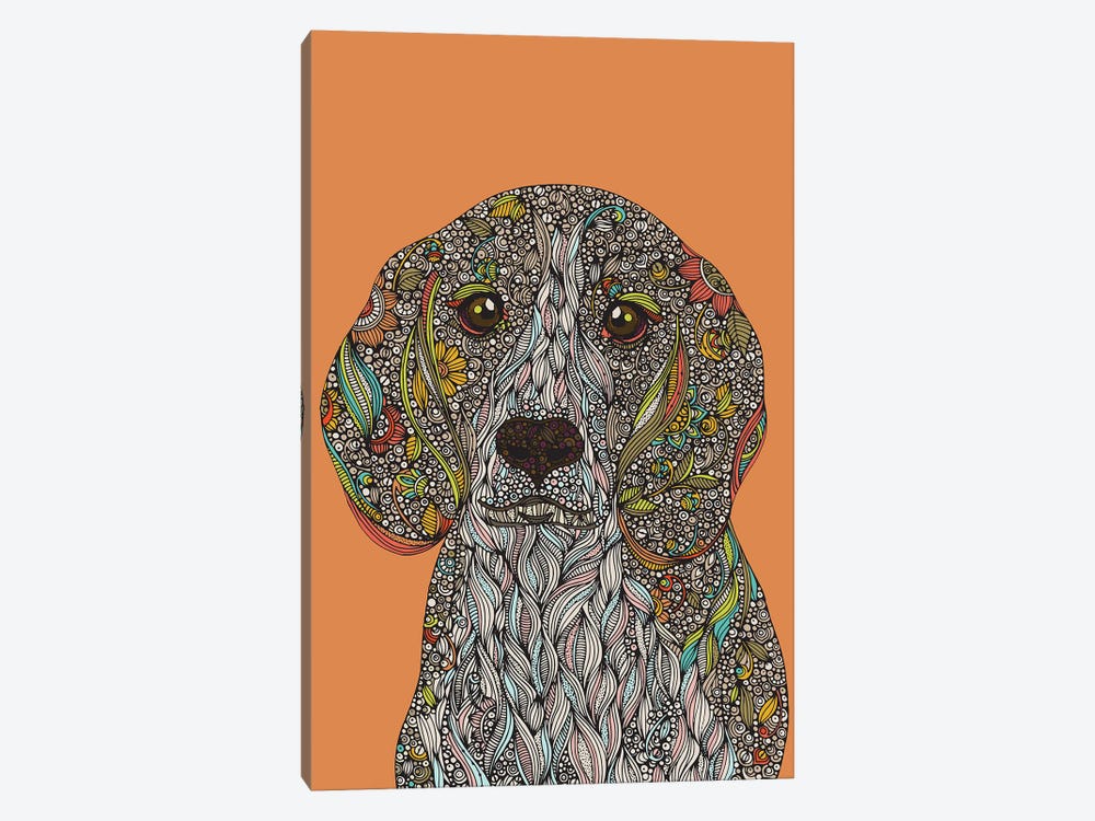 Zoey The Dog by Valentina Harper 1-piece Canvas Art