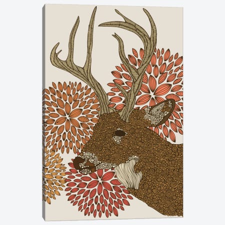 Dear Deer II Canvas Print #VAL73} by Valentina Harper Art Print