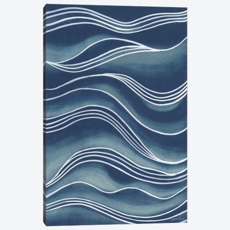 Wind & Waves I Canvas Print #VAN12} by Vanna Lam Art Print