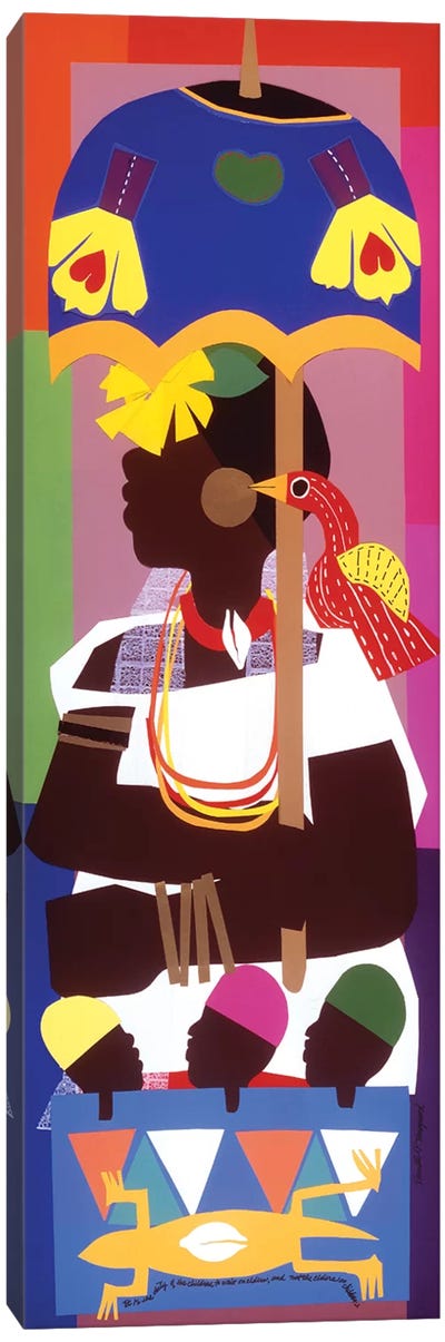Ashanti Canvas Art Print - African Décor