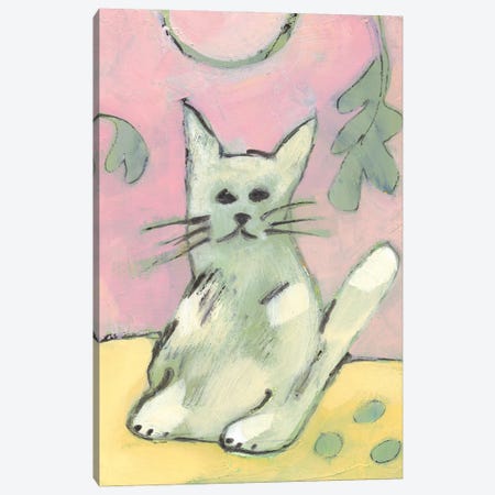 Soft Kitty Canvas Print #VAS7} by Vas Athas Canvas Art