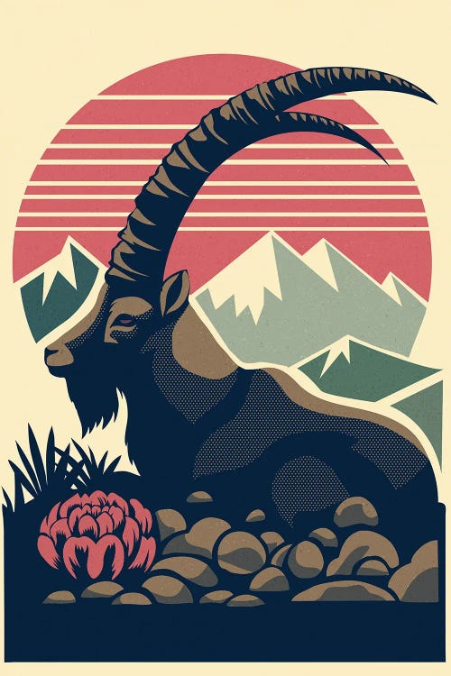 King Of The Peaks by Sterre Verbokkem wall art