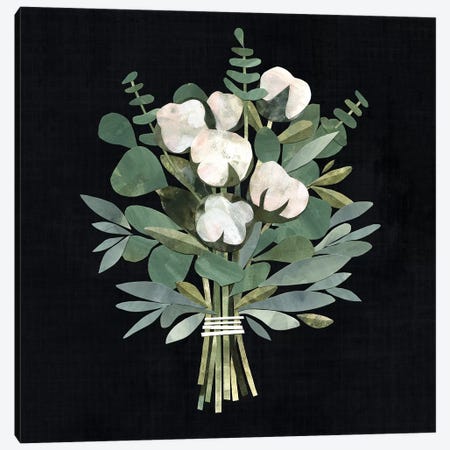 Cut Paper Bouquet I Canvas Print #VBO125} by Victoria Borges Art Print