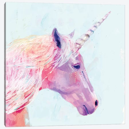 Mystic Unicorn I Canvas Print #VBO153} by Victoria Borges Canvas Print