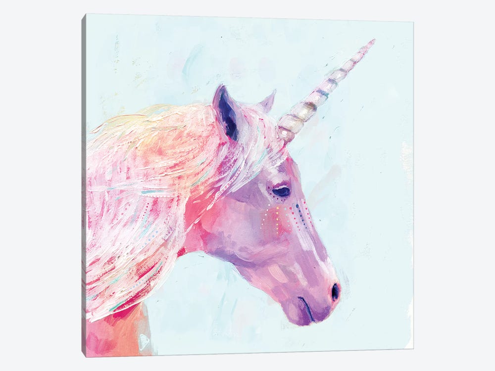 Mystic Unicorn I by Victoria Borges 1-piece Canvas Art