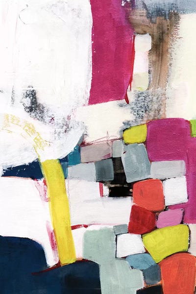 Bevy II by Victoria Borges framed canvas print