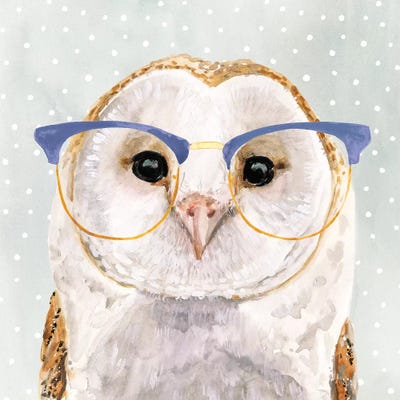 Four-eyed Forester II by Victoria Borges framed canvas print