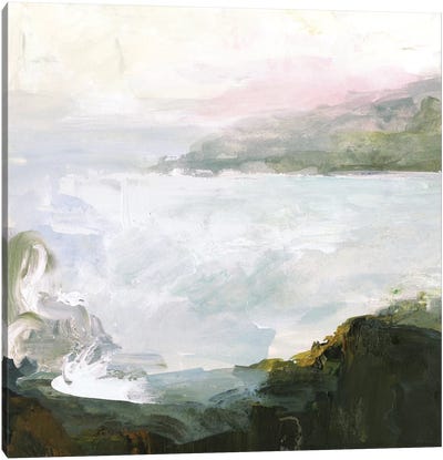 Misty Cape II Canvas Art Print - Victoria Borges