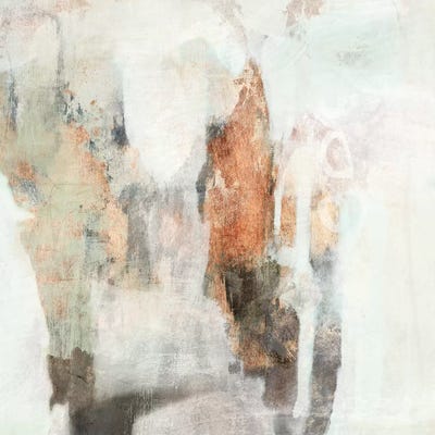 Burnished Mint II by Victoria Borges framed canvas print