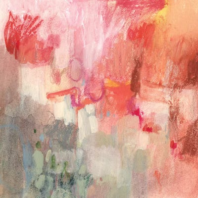 Incendies I by Victoria Borges framed canvas print