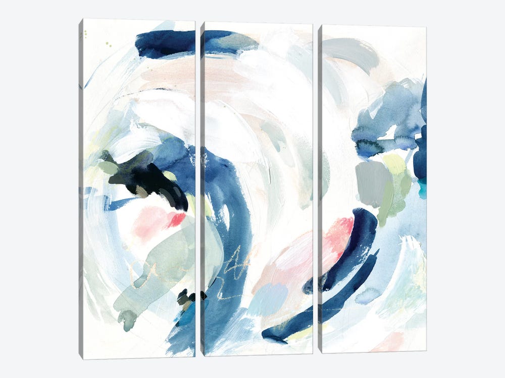 Tailspin III by Victoria Borges 3-piece Canvas Artwork