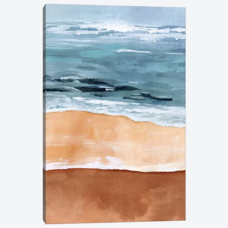 Shore Layers I Canvas Print #VBO499} by Victoria Borges Canvas Artwork