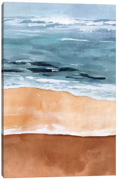 Shore Layers I Canvas Art Print - Victoria Borges
