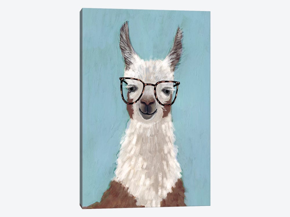 Llama Specs I by Victoria Borges 1-piece Canvas Artwork