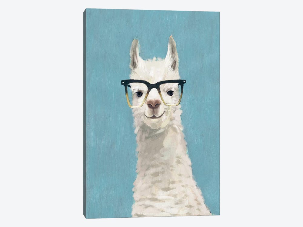 Llama Specs II by Victoria Borges 1-piece Canvas Artwork