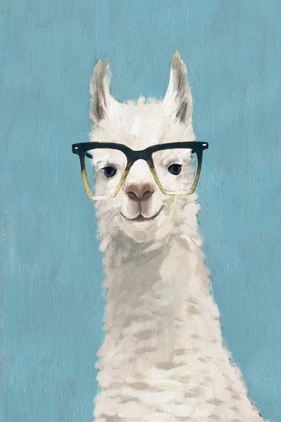 Abstract: Llama Specs II by Victoria Borges