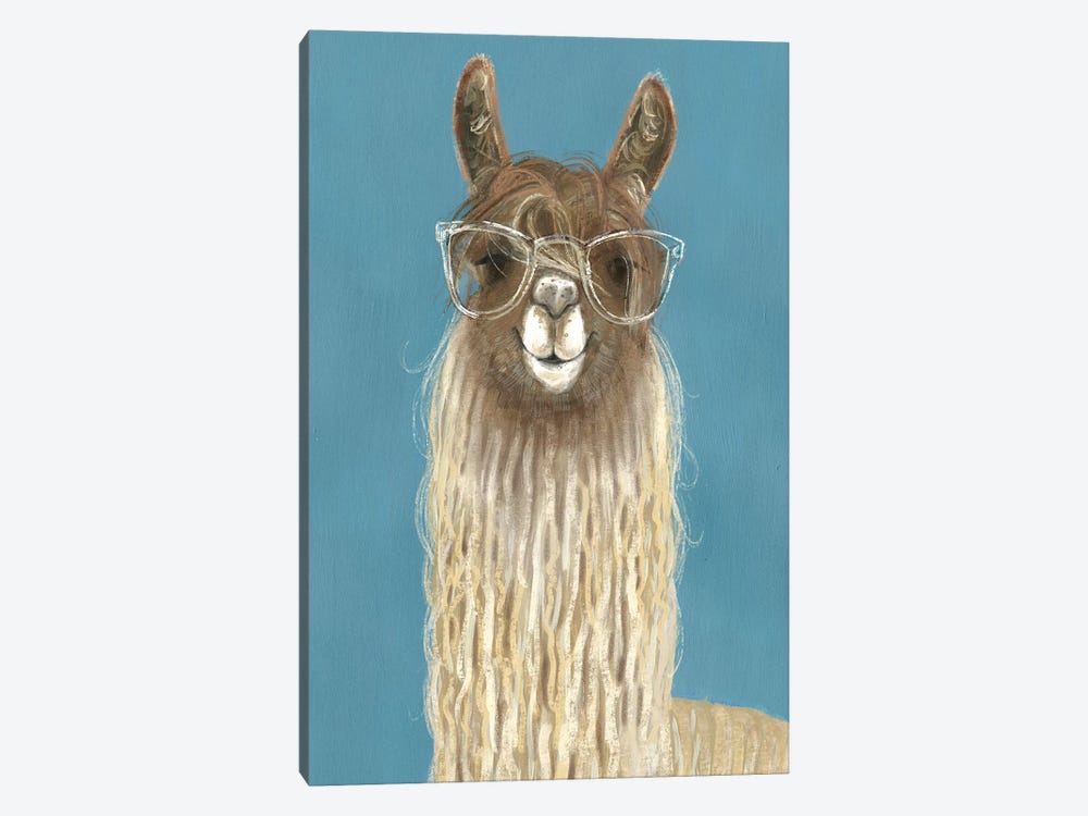 Llama Specs IV by Victoria Borges 1-piece Canvas Art
